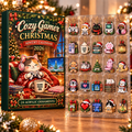 Cozy Gamer Evergreen Advent Calendar HFN Gen Acrylic Ornament, Cute Relaxing Video Game Holiday Room Decor