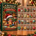 Strategy Game Lover Evergreen Advent Calendar HFN Gen Acrylic Ornament, Tactical Board Gaming Christmas Tree Decor