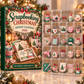 Scrapbooking Evergreen Advent Calendar HFN Gen Acrylic Ornament