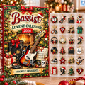 Bassist HG AI Advent Calendar 2026, 24 Acrylic Ornaments, Christmas Countdown Blind Box Holiday Gift
