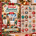 Dental Assistant HG AI Advent Calendar 2026, 24 Acrylic Ornaments, Christmas Countdown Blind Box Holiday Gift