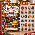 Electrician HG AI Advent Calendar 2026, 24 Acrylic Ornaments, Christmas Countdown Blind Box Holiday Gift