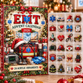 EMT HG AI Advent Calendar 2026, 24 Acrylic Ornaments, Christmas Countdown Blind Box Holiday Gift