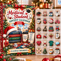 Medical Student HG AI Advent Calendar 2026, 24 Acrylic Ornaments, Christmas Countdown Blind Box Holiday Gift