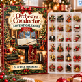 Orchestra Conductor HG AI Advent Calendar 2026, 24 Acrylic Ornaments, Christmas Countdown Blind Box Holiday Gift