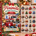 Paramedic HG AI Advent Calendar 2026, 24 Acrylic Ornaments, Christmas Countdown Blind Box Holiday Gift