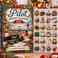 Pilot HG AI Advent Calendar 2026, 24 Acrylic Ornaments, Christmas Countdown Blind Box Holiday Gift