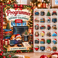 Programmer HG AI Advent Calendar 2026, 24 Acrylic Ornaments, Christmas Countdown Blind Box Holiday Gift