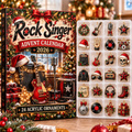 Rock Singer HG AI Advent Calendar 2026, 24 Acrylic Ornaments, Christmas Countdown Blind Box Holiday Gift