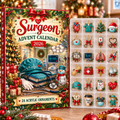 Surgeon HG AI Advent Calendar 2026, 24 Acrylic Ornaments, Christmas Countdown Blind Box Holiday Gift