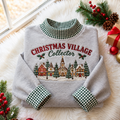 Village Collector Christmas Gingham HFN Gen Embroidered Shirt