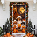 Halloween Dachshund Ghost LN Door Cover, Holiday Decor