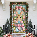 Easter Pastel Egg LN Door Cover, Holiday Decor