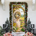 Spring Wildflower Meadow LN Door Cover, Holiday Decor
