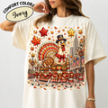 Thanksgiving Parade Confetti Comfort Colors HFN Gen Shirt
