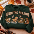 Golden Retriever Duck Hunting Season HFN Gen Embroidered Shirt
