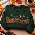 Father and Son Duck Hunting Season HFN Gen Embroidered Shirt
