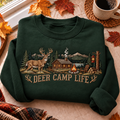 Hunting Season HFN Gen Embroidered Shirt, Deer Camp Life