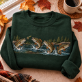 Smallmouth Bass Fishing Hunting Season HFN Gen Embroidered Shirt