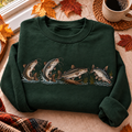 Channel Catfish Fishing Hunting Season HFN Gen Embroidered Shirt