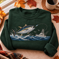 Bluefin Tuna Fishing Hunting Season HFN Gen Embroidered Shirt