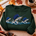 Sailfish Fishing Hunting Season HFN Gen Embroidered Shirt