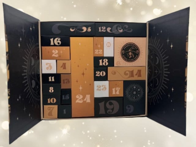 Spiritual Advent Calendar HG 2026, Witch's Calendar with spells, rituals, witchcraft, THE 24 GATES