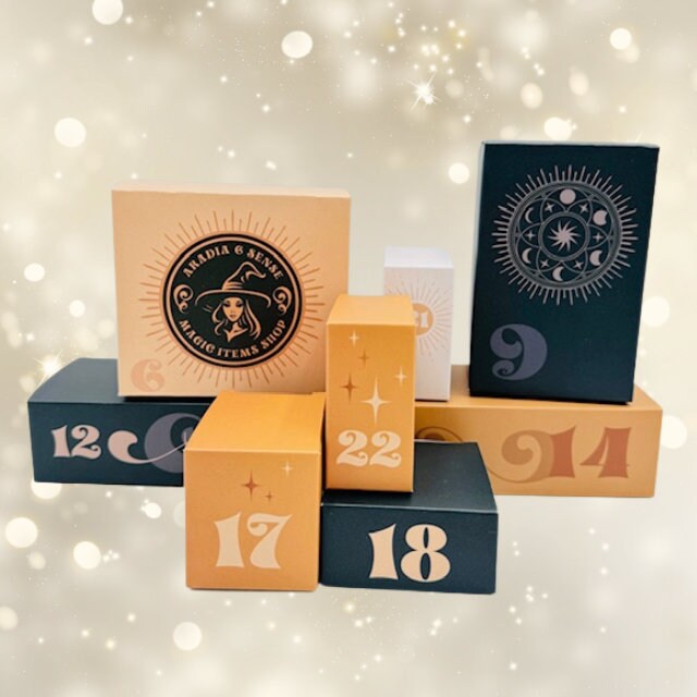 Spiritual Advent Calendar HG 2026, Witch's Calendar with spells, rituals, witchcraft, THE 24 GATES