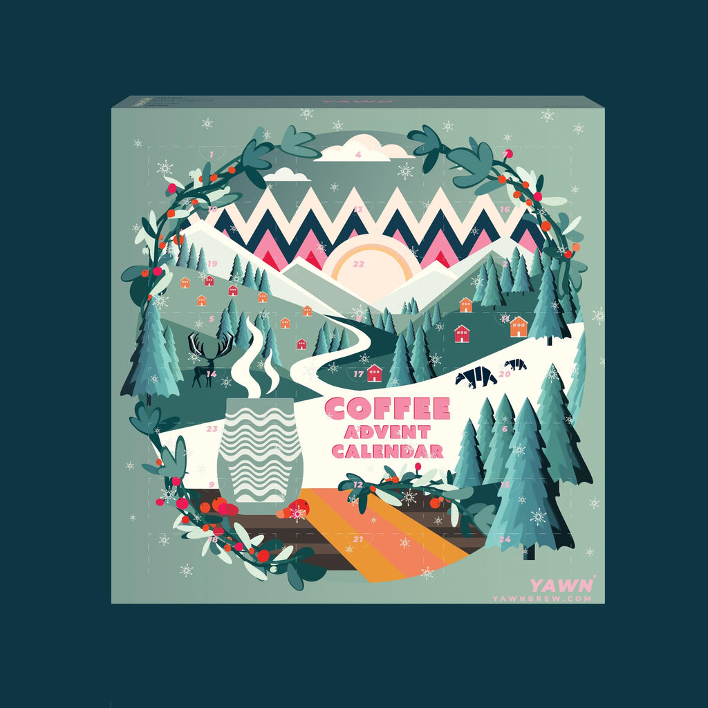 Coffee Advent Calendar HG 2026: 24 Craft Specialty coffees, Fresh Roasted