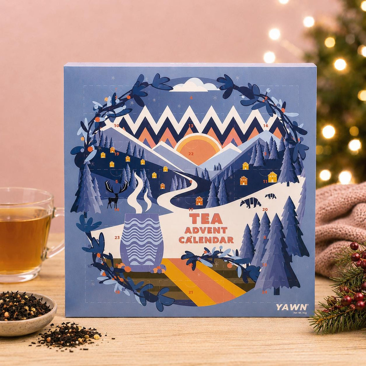 Tea Advent Calendar HG 2026: Christmas Blends, Single Origin, Breakfast, Caffeine-Free