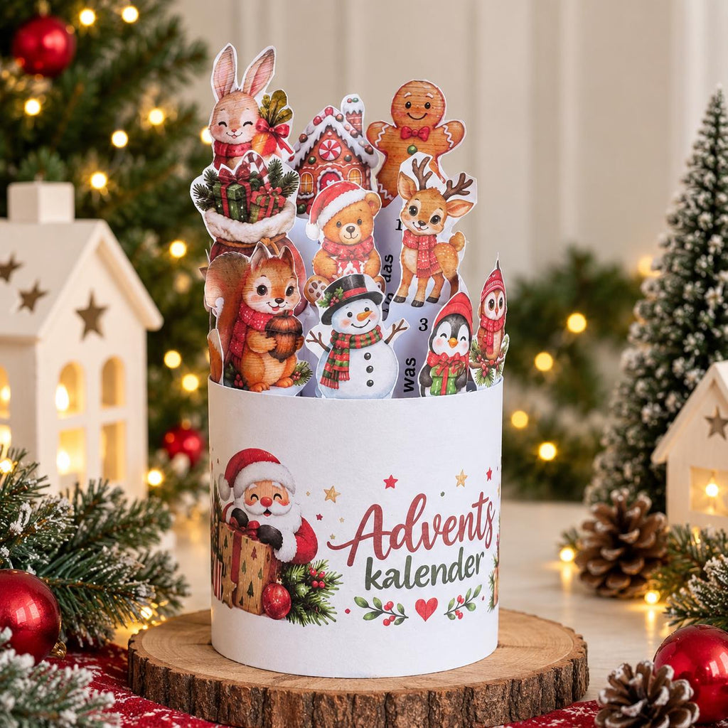 Duplo Mini Advent Calendar HG with 24 Motifs and Blank Templates | Printable Duplo Wrappers | DIY Christmas Advent Calendar HG