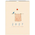 2027 Wall Calendar, Illustrated Wall Calendar