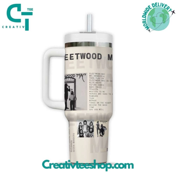A Tribute to Fleetwood Mac Gift for Her, Him on Birthday Xmas 30oz or 40oz Tumbler LN