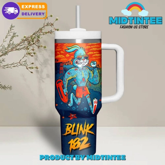 Blink 182 Back To The Beach Gift for her, him, Birthday Xmas Halloween Gift 30oz or 40oz Tumbler LN
