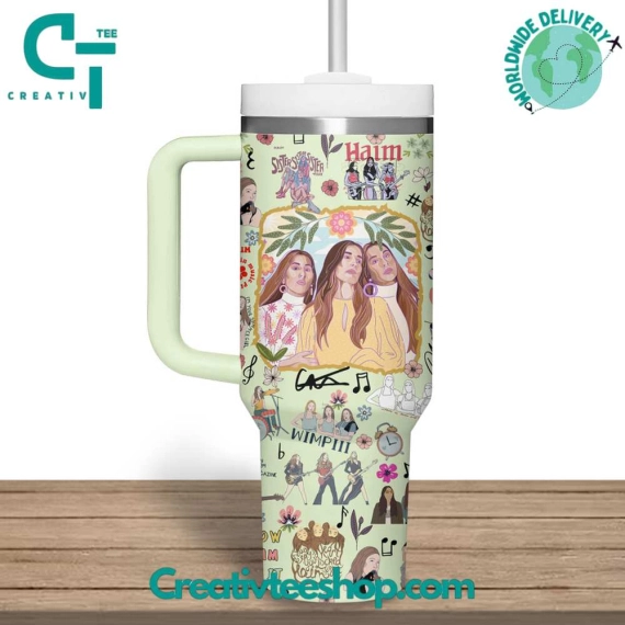 Haim Sister Gift for Her, Him on Birthday Xmas 30oz or 40oz Tumbler LN