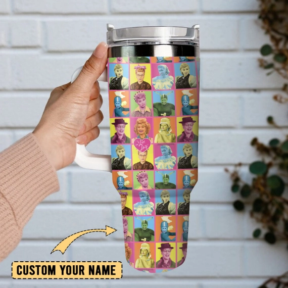 Corrie's colourful characters Film Custom  Quencher 30oz or 40oz Stainless Steel Tumbler With Handle,  Best gifts for Friend Family NVA