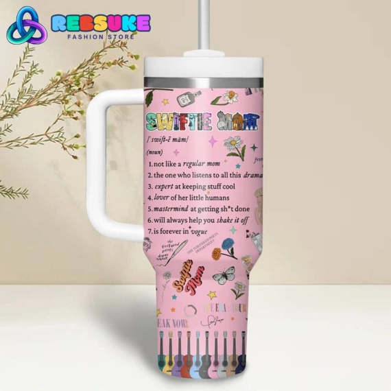 Taylor Swift In My Swiftie Mom Era  30oz Or 40oz Stainless Steel Tumbler With Handle HG