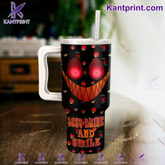 Hazbin Hotel Cartoon Custom  Quencher 30oz or 40oz Stainless Steel Tumbler With Handle HG