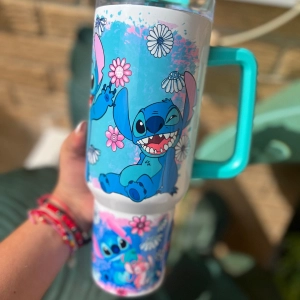 Gift For Stitch Lover Tumbler| 30oz or 40oz Tumbler HG