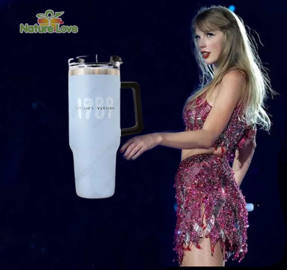 Taylor Swift 1989 Music Custom  Quencher 30oz or 40oz Stainless Steel Tumbler With Handle HG