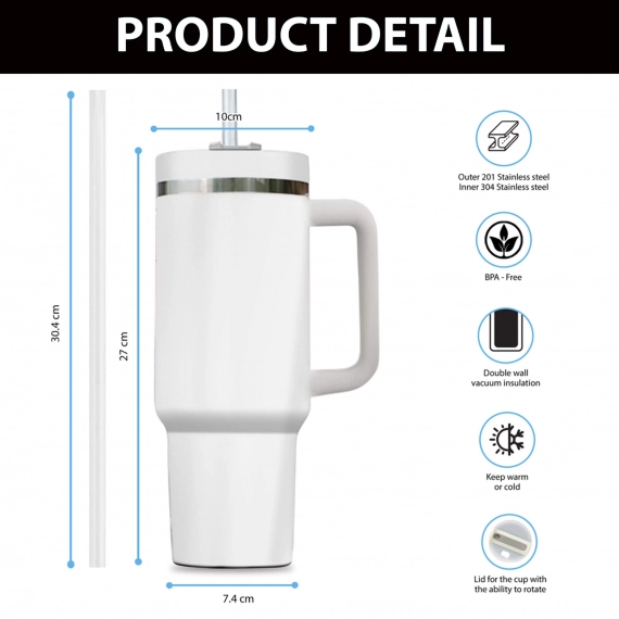 Jelly Roll Music Custom Quencher Stainless Steel Custom Quencher 30oz or 40oz Stainless Steel Tumbler With Handle HG