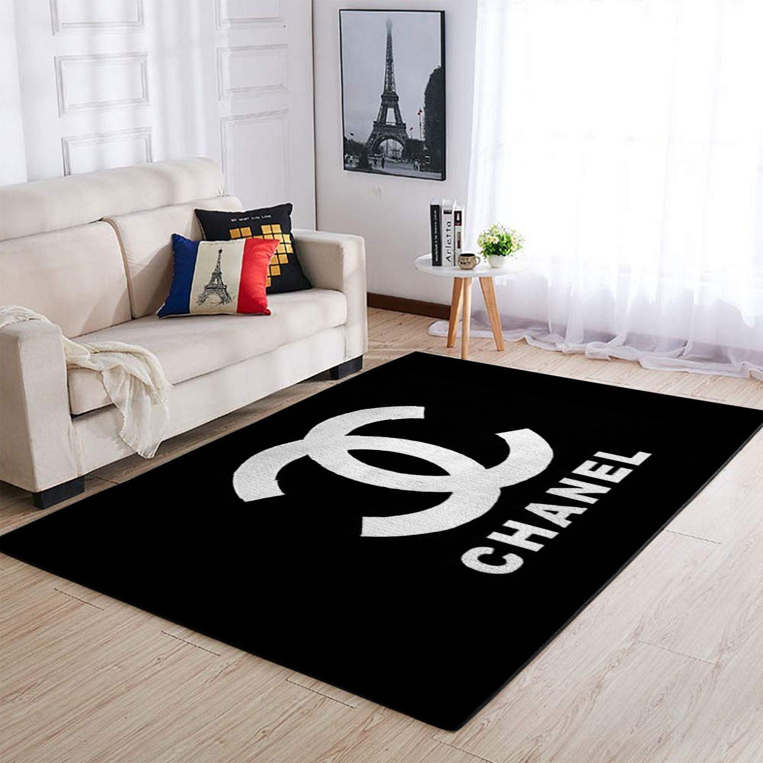 CNL area rug HG black white fbfd 071150