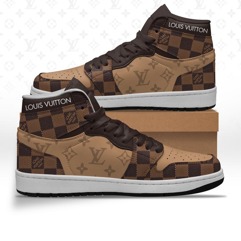 lv2 brown luxury Xtra Sneaker Boot Shoes Luxury HG