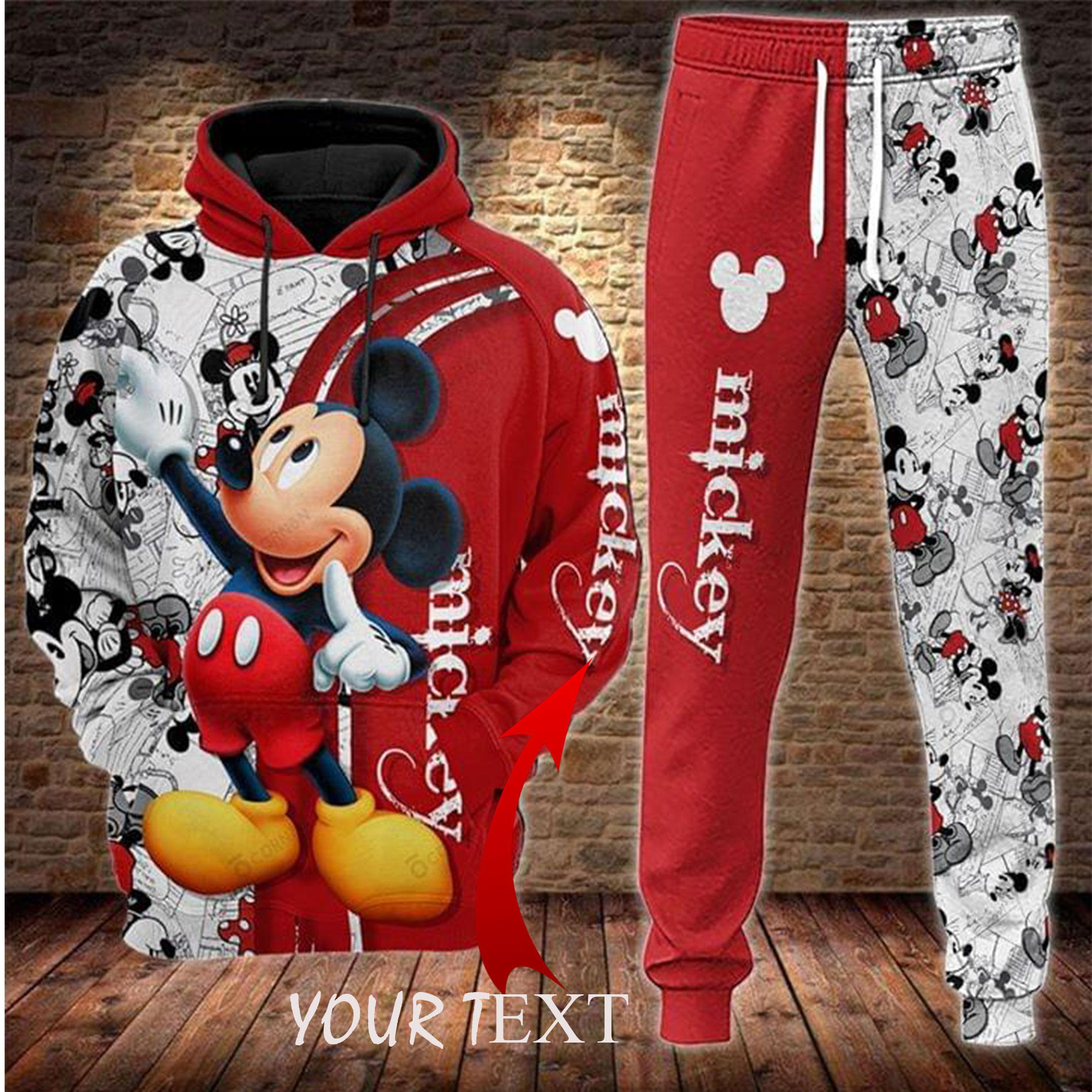 MIkeY MOusE Gifts For MIkeY MOusE Lovers Hoodie Sweatpants Set CHM