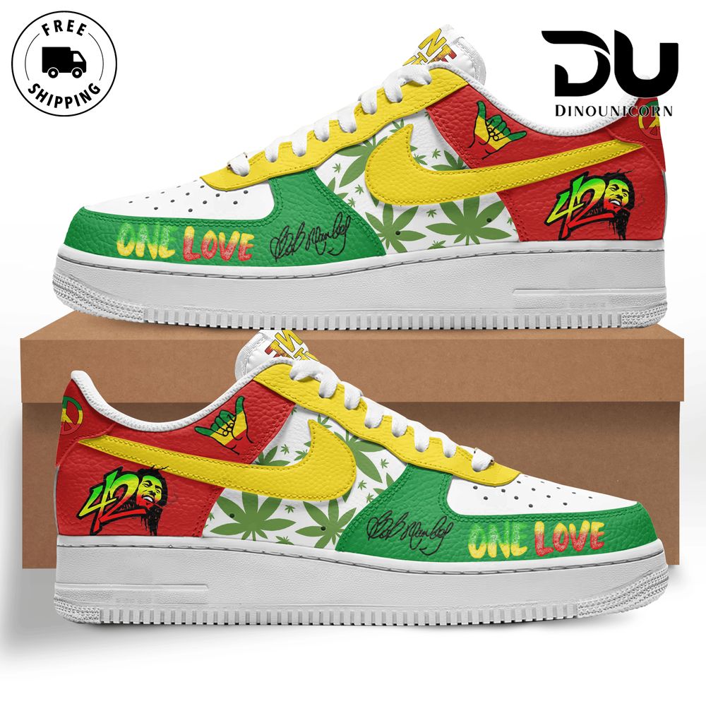 Bob Marley One Love NK1 Brand AIRF1 Shoes Sneaker Sport Fashion For Men Women NVA