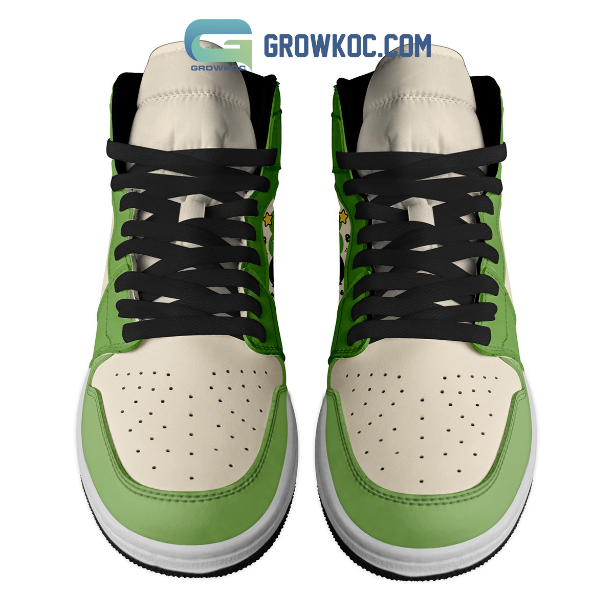 Buttercup The Powerpuff Girls Cartoon Xtra Sneaker Boot High Sneakers NVA