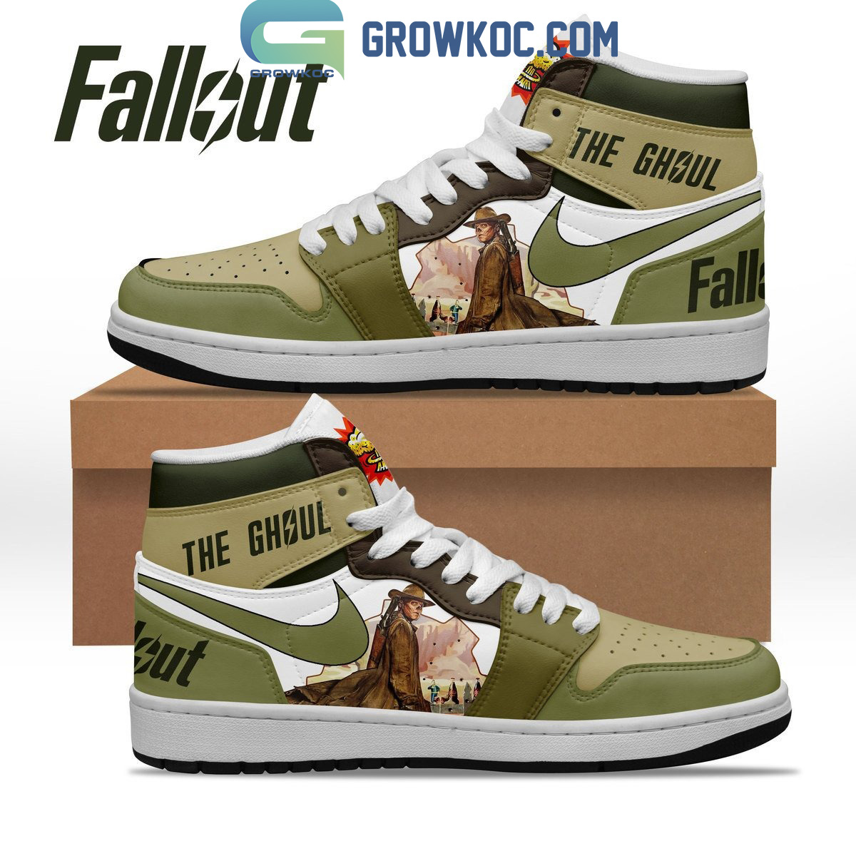 Fallout The Ghoul Fan Xtra Sneaker Boot High Sneakers NVA