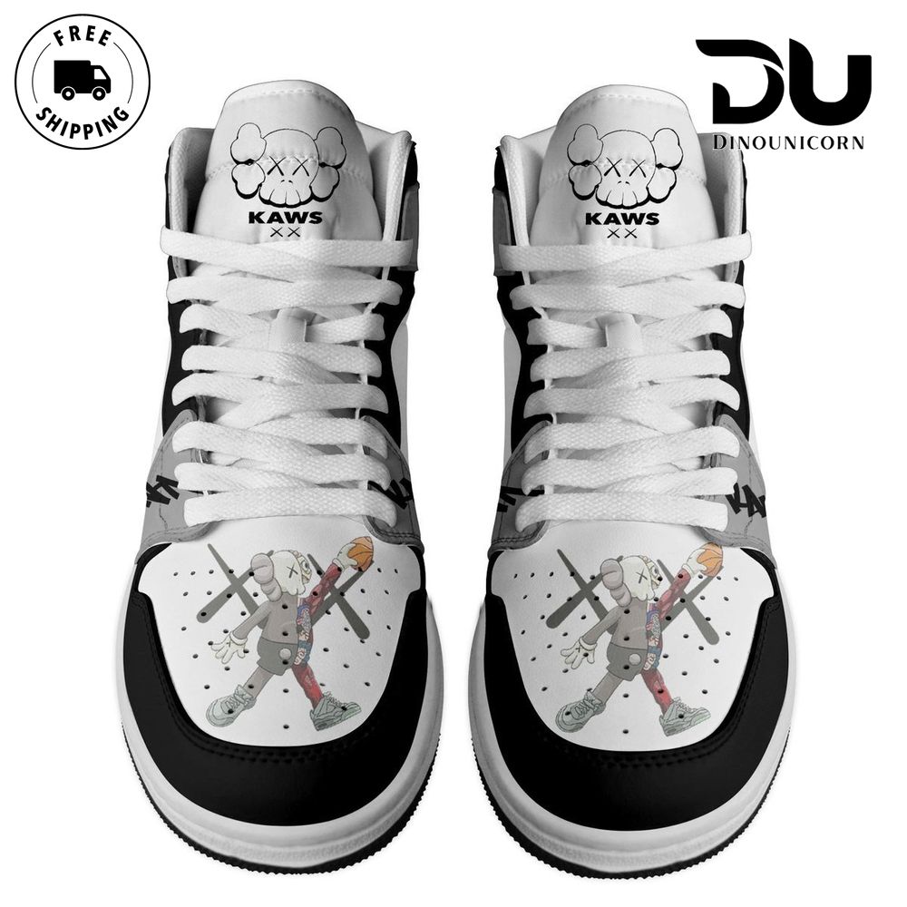 Kaws Brand Xtra Sneaker Boot, High Top Brand Fashion Shoes Best Gifts NVA