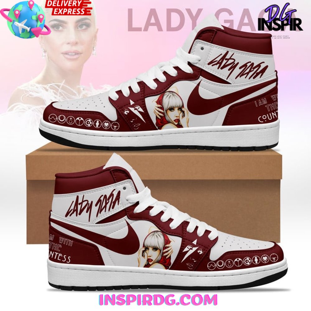 Lady Gaga The Countess Limited Edition Brand Xtra Sneaker Boot High Sneakers NVA, Best Gifts