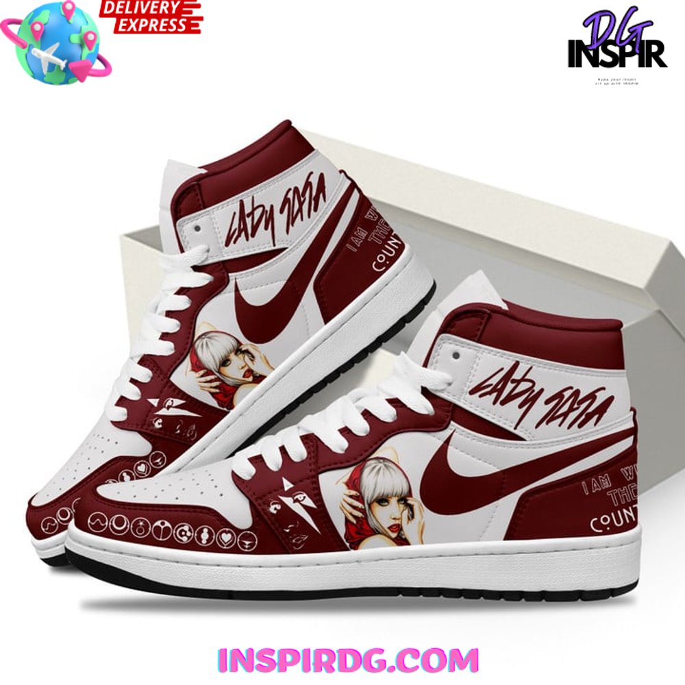 Lady Gaga The Countess Limited Edition Brand Xtra Sneaker Boot High Sneakers NVA, Best Gifts